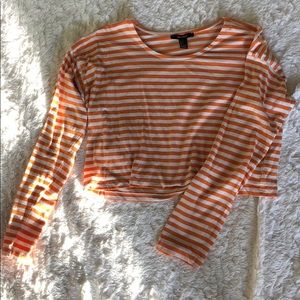 Stripe Crop Top